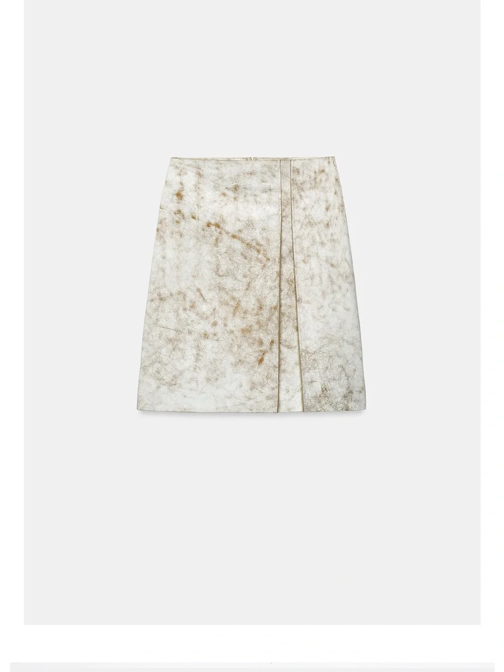 ZW Collection Limited Edition Leather Skirt